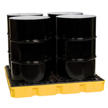 Load image into Gallery viewer, 4 Drum Modular Spill Platform | Without Drain, Yellow | 1635 - 1635 - image 2