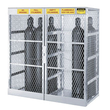 Load image into Gallery viewer, 20 Tank Compressed Gas Cylinder Locker | Vertical | 23007 | Justrite - image 2