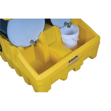 Load image into Gallery viewer, Drum Management Base Module, Dispensing Well | Yellow | 28666 | Justrite - image 2