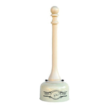 Load image into Gallery viewer, 2 Gal Beige Metal Poly Butt Can | 1202BEI - 1202BEI - image 2