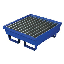 Load image into Gallery viewer, 1 Drum Spill Pallet | Blue Metal, Without Drain | 1611ST - 1611ST - image 2