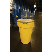Load image into Gallery viewer, Yellow 55 Gal Poly Drum Metal Bolt Rings | Bung Holes | 1655MBRBG - 1655MBRBG - image 2