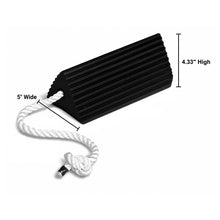 Load image into Gallery viewer, 24" Rubber Aircraft Wheel Chock, Single | RC5524-S - RC5524-S - image 2