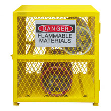 Load image into Gallery viewer, Durham Horizontal Gas Cylinder Cabinet, Capacity of 4, Manual Close - image 2