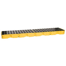 Load image into Gallery viewer, Yellow 4 Drum Modular Spill Containment Platform With Drain IL | 1647D - 1647D - image 2