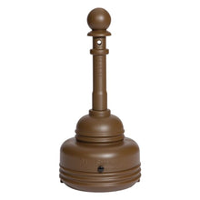 Load image into Gallery viewer, Brown 5 Quart Outdoor Ashtray | SafeSmoker | 1206BROWN - 1206BROWN - image 2