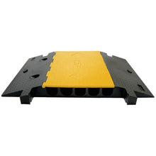 Load image into Gallery viewer, 5-Ch Cable Protector, 3.75" Cables, Extreme Duty | Yellow Jacket | YJ5-400-Y/B | Checkers-Safety - image 2