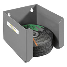 Load image into Gallery viewer, Durham 4-1/2″ Cut-Off Wheel Dispenser, Wall Mountable, Gray - image 2
