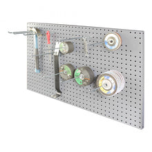 Load image into Gallery viewer, Durham Pegboard Panel, (10) 8″ Hooks Included, Wall Mountable, Gray - image 2