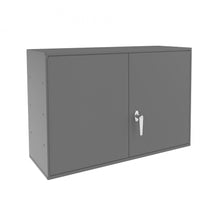 Load image into Gallery viewer, Durham Wall Mountable, Storage Cabinet, 1 Shelf, Door Pocket, Lockable, 33-3/4 x 11-7/8 x 23-7/8 - image 2