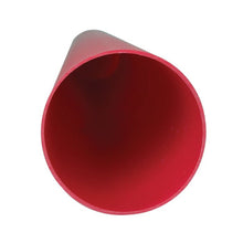 Load image into Gallery viewer, Red 8" x 57" Bollard Post Cover | White Reflective Stripes | 1737RWS - 1737RWS - image 2