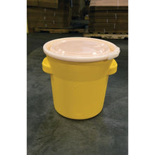 Load image into Gallery viewer, Yellow 20 Gal Plastic Drum Barrel | Plastic Lever-Lock | 1652 - 1652 - image 2