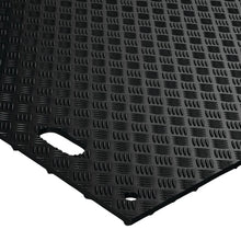 Load image into Gallery viewer, 3' x 8' MambaMAT® Composite Ground Protection Mat, 95 Ton Load Capacity, Black - MM38 - MM38 - image 2