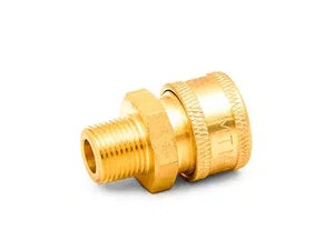 Veloci Brass Coupler 1/2" MPT