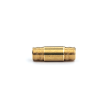 Load image into Gallery viewer, Clemco 03720 Nipple, 3/8" X 2", Brass