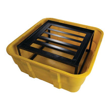 Load image into Gallery viewer, Yellow Steel Platform IBC Contain Unit No Drain | 1680 | Eagle - image 3