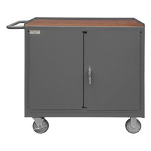 Load image into Gallery viewer, Durham Mobile Bench Cabinet, 1 Shelf, Hard Board Top, 24-1/4 x 42-1/8 x 36-3/8 - image 3