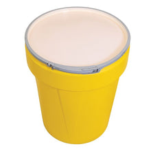 Load image into Gallery viewer, Yellow 40 Gal Lab Pack Plastic Drum | Metal Lever-Lock | 1651M - 1651M - image 3