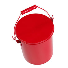 Load image into Gallery viewer, 6 Quart Red Steel Bench Can | Dasher Screen, Lid | B606 - B606 - image 3