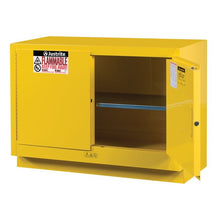Load image into Gallery viewer, 31 Gal Under Fume Hood Safety Cabinet | 2 Doors, Yellow | 884800 | Justrite - image 3