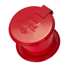 Load image into Gallery viewer, 0.5 Pint Red Steel Daub Can | B600D - B600D - image 3