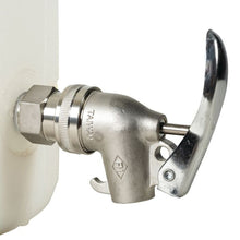 Load image into Gallery viewer, HDPE Liquid Disposal Safety Can w/ Faucet | White, 5 Gal | 12772 | Justrite - image 3