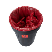 Load image into Gallery viewer, 60 Gal Red Biohazard Waste Bag, Pack of 100 | 1693 | Eagle - image 3