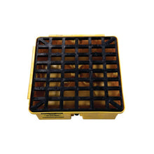 Load image into Gallery viewer, Yellow 1 Drum Modular Spill Containment Platform With Drain | 1633D - 1633D - image 3