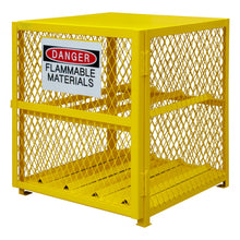 Load image into Gallery viewer, Durham Horizontal Gas Cylinder Cabinet, Capacity of 4, Manual Close - image 3