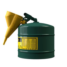 Load image into Gallery viewer, Type 1 | Green Safety Can w/ Funnel | 5 Gal | 7150410 - 7150410 - image 3
