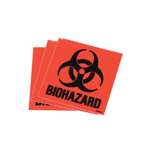 Load image into Gallery viewer, Biohazard Waste Can Label Kit | 3 Labels | 25880 - 25880 - image 3