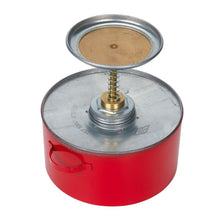 Load image into Gallery viewer, 2 Quart Red Steel Plunger Disp Can | P702 - P702 - image 3