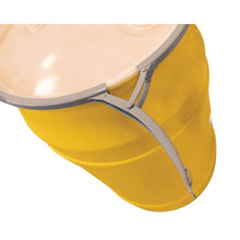 Load image into Gallery viewer, Yellow 55 Gal Poly Drum Metal Lever-Lock | Bung Holes | 1656MBG - 1656MBG - image 3