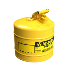 Load image into Gallery viewer, Type 1 | Steel Safety Can for Diesel | 5 Gal, Yellow | 7150200 | Justrite - image 3