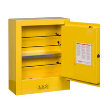 Load image into Gallery viewer, Yellow Mini Transportable Flammable Safety Cabinet | 890200 | Justrite - image 3