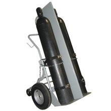 Load image into Gallery viewer, Double Cylinder Hand Truck With Firewall | 16" Pneumatic Wheels, Rear Casters | 35044 - 35044 - image 3