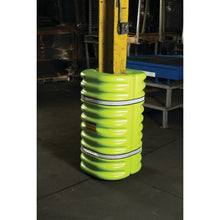 Load image into Gallery viewer, Lime Hi-Vis Column Protector with Straps 10” Column | 1710LM - 1710LM - image 4
