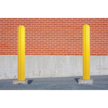 Load image into Gallery viewer, Yellow 8" x 72" Bollard Post Cover | Fluted | 173872 - 173872 - image 4