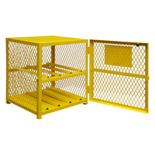 Load image into Gallery viewer, Durham Horizontal Gas Cylinder Cabinet, Capacity of 4, Manual Close - image 4