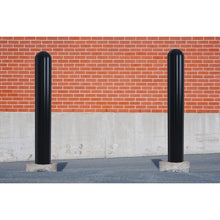 Load image into Gallery viewer, Black 6" x 56" Bollard Post Cover | Fluted | 1730BLK - 1730BLK - image 4