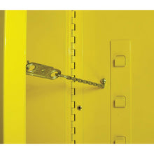 Load image into Gallery viewer, Yellow 45 Gal Flammable Safety Cabinet | 1 Bi-Fold Close Door | 894580 | Justrite - image 4