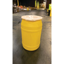 Load image into Gallery viewer, Yellow 55 Gal Open Head Poly Drum | Plastic Lever-Lock | 1656 - 1656 - image 4