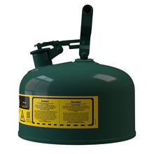 Load image into Gallery viewer, Type 1 | Steel Safety Can | 2 Gal, Green | 7120400 - 7120400 - image 4