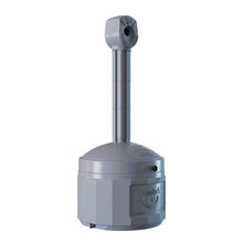 Load image into Gallery viewer, Pewter Gray Plastic Outdoor Ashtray 4 Gallon | 26800 | Justrite - image 4