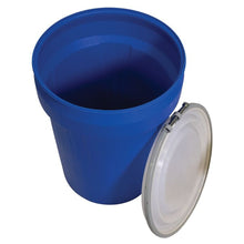Load image into Gallery viewer, Blue 30 Gal Open Head Plastic Drum | Metal Bolt Ring | 1601MBBR - 1601MBBR - image 4