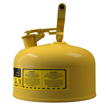 Load image into Gallery viewer, 2 Gallon Yellow Type I Safety Can Steel | Diesel | 7120200 - 7120200 - image 4