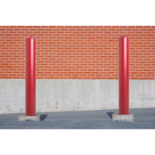 Load image into Gallery viewer, Red 6" x 56" Bollard Post Cover | Smooth | 1736R - 1736R - image 4