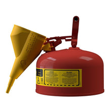 Load image into Gallery viewer, Type 1 | Steel Safety Can w/ Funnel | 2 Gal, Red | 7120110 - 7120110 - image 4