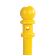 Load image into Gallery viewer, 2 Gal Yellow Metal and Poly Butt Can | 1202 | Justrite - image 4