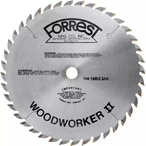 Grizzly Industrial Forrest H4745 - 8" X 5/8" 40T Atb Ripping Blade